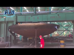 Van het het Koolstofstaalroestvrije staal van EHA het Semi Elliptische Hoofd voor de Tank van de Aardolieopslag
