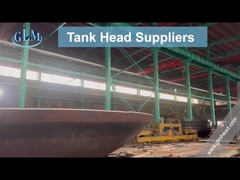 De Tankhoofd Gevormd Hoofd 5200mm Diameter 25mm van de Koolstofstaalschotel Dikte