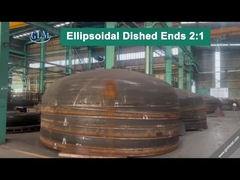 Ellipsoïdale platte uiteinden 2:1