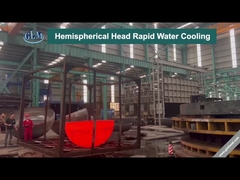 Hemisferische kop snelle waterkoeling