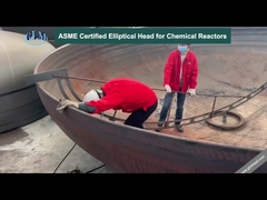 ASME-gecertificeerde elliptische kop voor chemische opslag