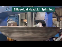 4500mm Diameter naadloze tankkoppen buisbehangers dop legeringsstaal elliptisch einde
