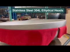GB ASME roestvrij staal schotels commerciële intertech tankkoppen ellipsoïdaal 300 mm