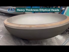 10000 mm Warm gevormd ellipsoïdaal schotel Eind halfbol tankkoppen voor brandstoftank ASME