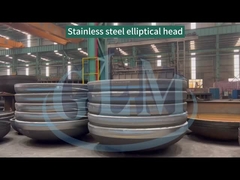 Asme 316l Drukvat Einde van het schotel Ellipsoïdale kop 10000mm