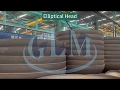 Gepersonaliseerde ASME SA517 Graad A Elliptische schotelkop 2:1 Diameter 1300mm Dikte 30mm