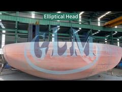 Aangepaste warm-koudpersing ASME elliptische kop eindkap