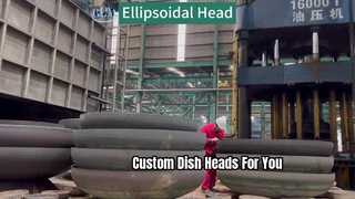 Elliptische koppen geschikt voor de petrochemische, farmaceutische, ruimtevaart- en militaire industrie