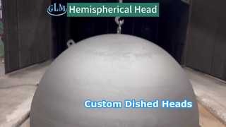 Door verhitting en afkoeling ontstaan ​​halfronde eindkappen van hoge kwaliteit.