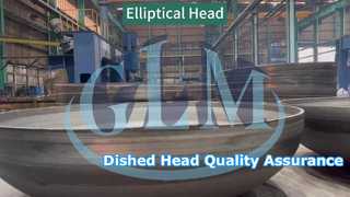 Meet nauwkeurig de afmetingen van de elliptische eindkappen om de kwaliteit te garanderen.