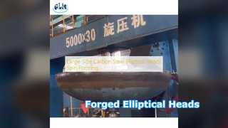 Elliptische koppen van koolstofstaal smeden