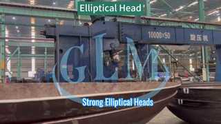 Een hardcore spinproces waarbij elliptische koppen van groot formaat worden gesmeed