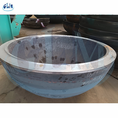 Koolstofstaal Elliptische Scheve Hoofddiameter 900mm Dikte 80mm