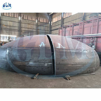 Het ellipsoïde van de het 2:1 Grote Diameter van de Schotelbodem Elliptische Hoofd voor Boiler en Drukvat