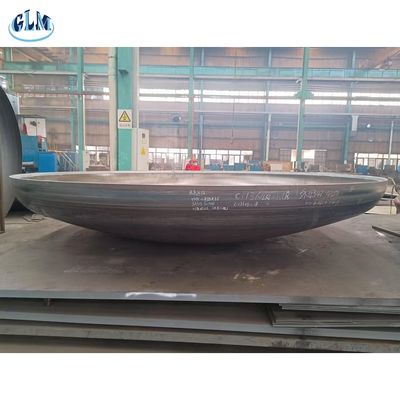 4200mm Diameter Torisferische Bolle Bodem met Aanpasbare Druk en Lasverbinding