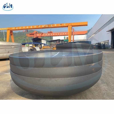 Koud gevormd 10mm 89mm PED Halve elliptische hoofd afmetingen Asme elliptisch
