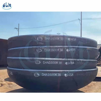 1600 mm Diameter 38 mm Dikte Ellipskop 2 1 Afmetingen Torisferische schotel