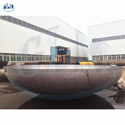 SS304 200MM Liquid Storage Tank Halve elliptische hoofdbekleding Q345B Vessel Dished Ends