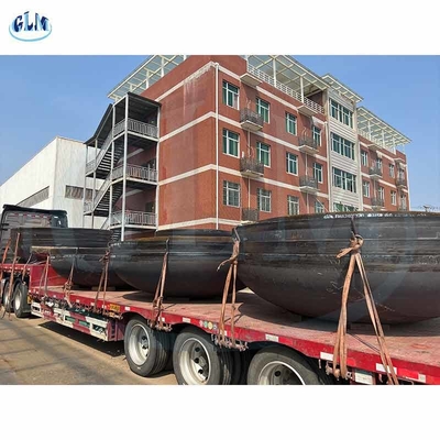 SA516 rang 70 Ellipsoïde Schotel Hoofddiameter 2400mm Dikte 20mm