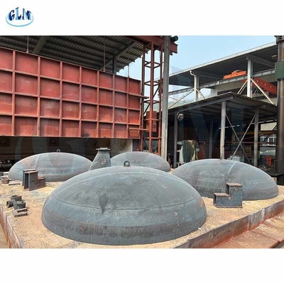 4500mm Diameter 30mm de Elliptische Bodems van het DikteKoolstofstaal