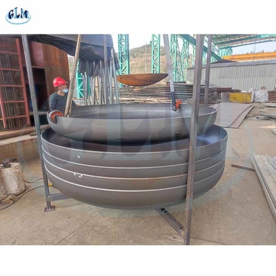 Koolstofstaal Elliptische Scheve Hoofden 3500mm Diameter 20mm Dikte