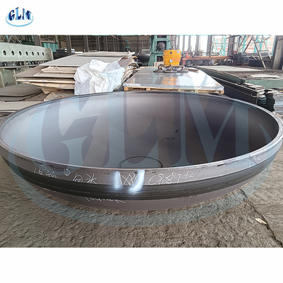 Aangepaste Vorm 8910000mm van de Koolstofstaal Elliptische Schotel Hoofd
