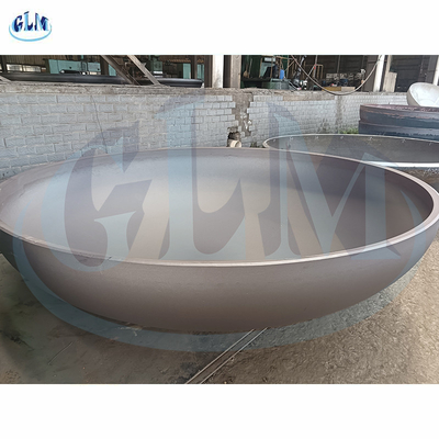 ISO9001 het verklaarde Hoofd van de Koolstofstaal Elliptische Schotel met 3800mm Diameter
