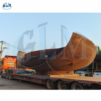 Aangepast Semi Elliptisch Hoofd voor Diameter 8000mm van de Watermilieubescherming