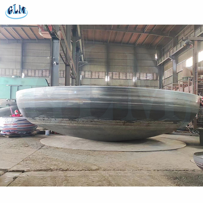 6000 mm Diameter 20 mm Dikte 2: 1 Halve elliptische schotel ASME hoofd