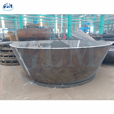 6500mm Diameter Grote excentrische kegel, kegel gevormde stalen plaat