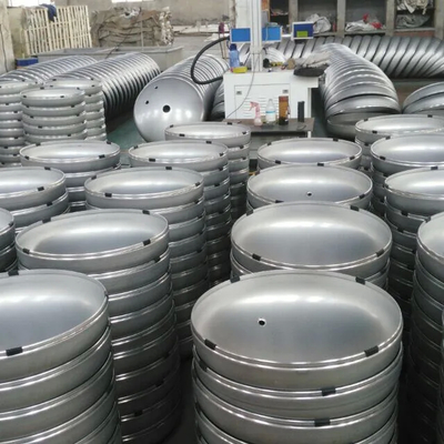 Stainless steel gesegmenteerde tankkoppen voor zware toepassingen