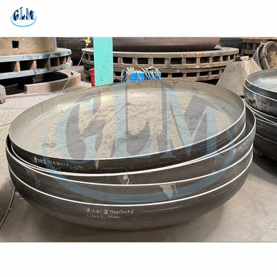 SA516Gr.60N + SS316L Bevestiging Halve elliptische 2 1 schotelkoppen