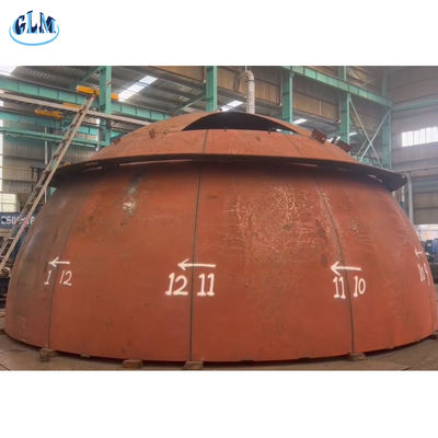 Op Maat Gemaakte Gesplitste Hemisferische Koppen voor Apparatuur voor Hoge Temperaturen in de Olie- en Gasindustrie