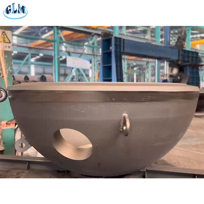 Hemisferische koppen met cirkelvormige of elliptische gaten volgens normen (zoals GB/T 21515, ASME, enz.)