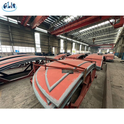 3300*38 Roestvrijstalen Sferische Schaalplaat met Hete Pers Techniek voor Drukvaten