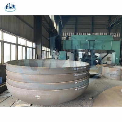6000 mm Diameter Lpg Tank Dished Head Metal Gas Tank Cap Roestvrij staal