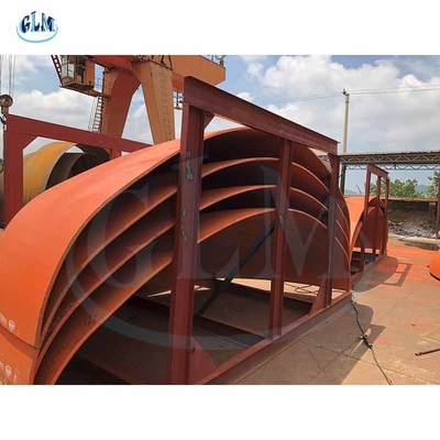 4000 mm Diameter 30 mm Dikte Carbon Steel Halve elliptische kop 2 tot 1