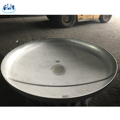 300 mm 2 mm Flat Dished Head voor het zandblazen van drukvaten