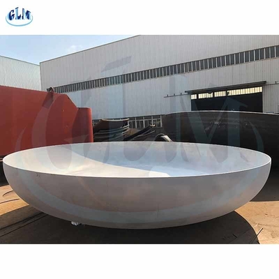 SS316L ASME 89mm Elliptische schotelkop Drukvat Koepel Eind GB