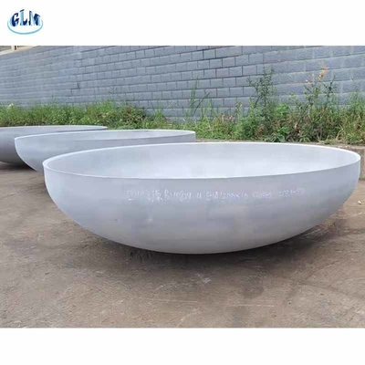 SS316L ASME 89mm Elliptische schotelkop Drukvat Koepel Eind GB