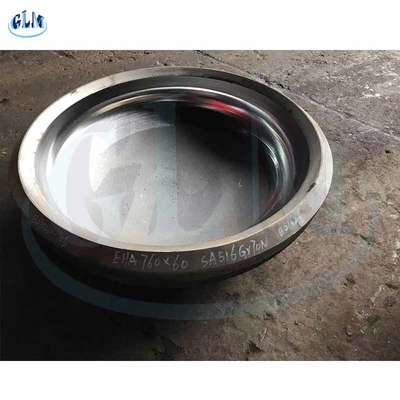 500 mm 50 mm Warmtebehandeling Koolstofstaal Tankkoppen Drukvat Eindcap gB