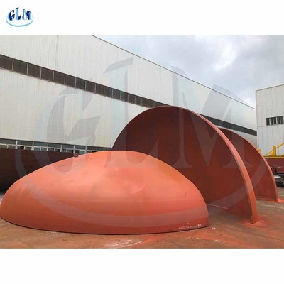 PED 300MM 1.5M Halve elliptische kop drukvat Eind van het schotel Dome Eind dop