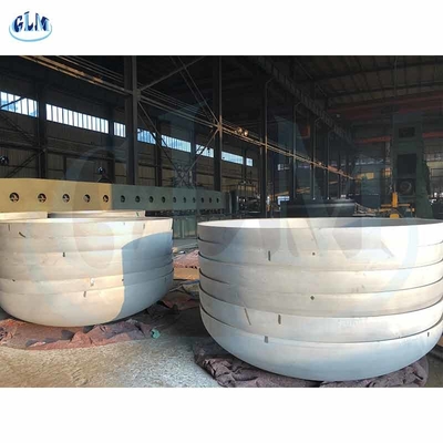 Koud gevormd 10mm 89mm PED Halve elliptische hoofd afmetingen Asme elliptisch
