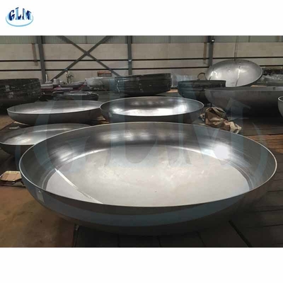 2290 Diameter 8 mm Dikte Carbon Steel Dished Tank Heads