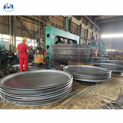 PED GB Elliptisch gediscalceerd drukvat Eind van de tank ISO45001