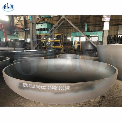 Q345R 1800 mm Diameter 300 mm Dikte Drukvat Geschikt voor het gebruik in de vervaardiging van schalen