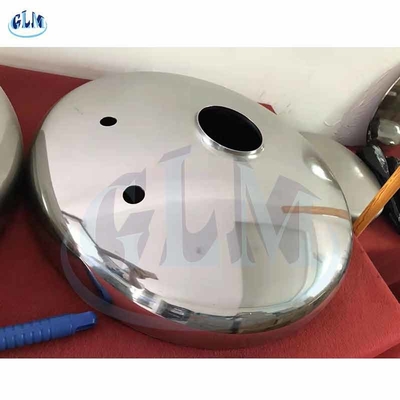 PED Asme Ellipsoïdale hoofd afmetingen kroonstraal 89mm Torisferische schotel einde