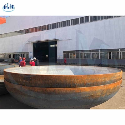 316L 321 Roestvrij staal Dish Tank Heads Types Of Dish End In Pressure Vessel