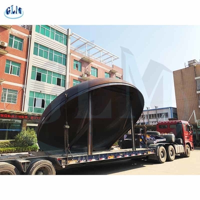 16Mn 3600mm ASME Tank Elliptische plaatkoppen As516 Gr 70 Voor ketel