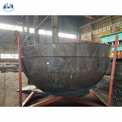 Koolstofstaal Ellipsoïdale tankkoppen 2 mm tot 300 mm Titaniumlegering voor ketels